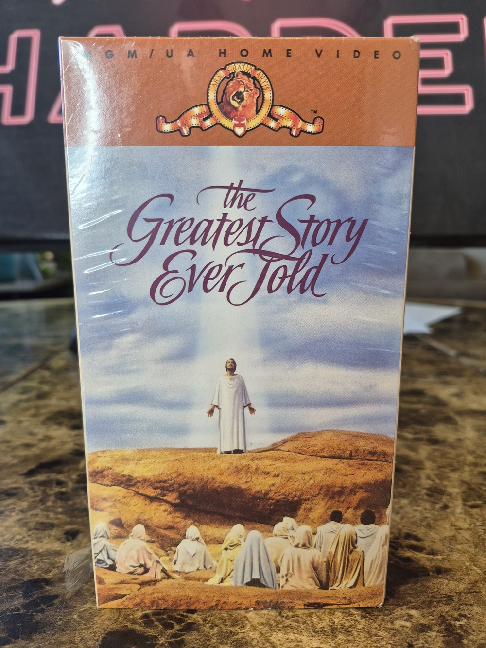 The Greatest Story Ever Told VHS 1965, 1990 MGM 2 Tape Set

"The Greatest Story